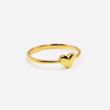22K Gold Heart Ring