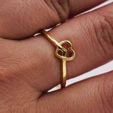 22k Gold Heart Ring
