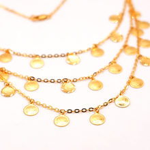 22K Multi Layer Ginni Necklace Set