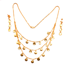 22K Multi Layer Ginni Necklace Set