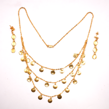 22K Multi Layer Ginni Necklace Set
