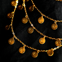 22K Multi Layer Ginni Necklace Set