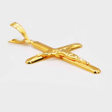 22k Gold Cross Pendant