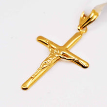 22k Gold Cross Pendant