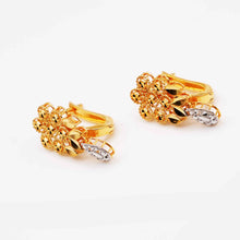 22K Gold Charm Style Two-tone Necklace
