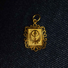 22k Gold Khanda Pendant