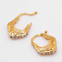 18k Baby Gold Hoops