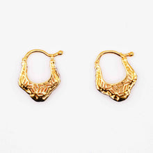 18k Baby Gold Hoops