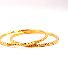 22K Gold Bangles Pair