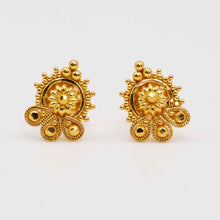 22k Gold Traditional Studs