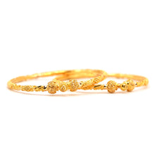 22k Screw Open Gold Bangle