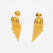 22k Gold Traditional Drop Studs