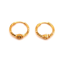 22K Gold Wali / Hoop Earrings
