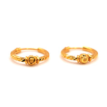 22K Gold Wali / Hoop Earrings