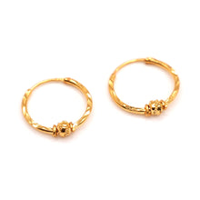 22K Gold Wali / Hoop Earrings