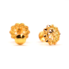 18K Gold Traditional Studs