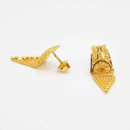 22k Gold Traditional Drop Style Studs
