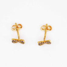 22K Gold Butterfly Designer Studs