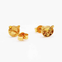 21K Gold Designer Studs