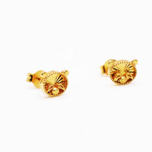 21K Gold Designer Studs