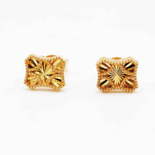 21K Gold Designer Studs