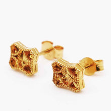 21K Gold Designer Studs