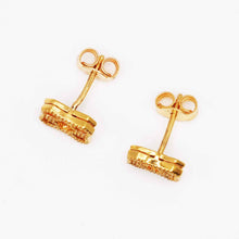 21K Gold Designer Studs