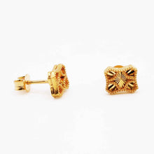 21K Gold Designer Studs