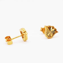 21K Gold Designer Studs