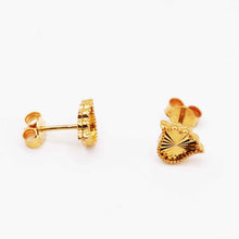 21K Gold Designer Studs