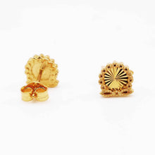 21K Gold Designer Studs