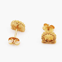 21K Gold Designer Studs