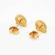 21K Gold Designer Studs