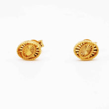 21K Gold Designer Studs