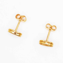 21K Gold Designer Studs