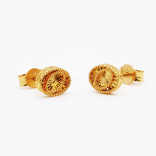 21K Gold Designer Studs