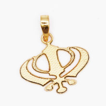 22K Gold Khanda Pendant