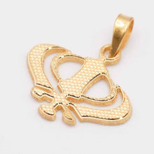 22K Gold Khanda Pendant
