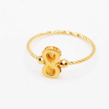 22K Gold Infinity Design Sleek Ring