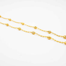 22K Gold Anklets (Pair)