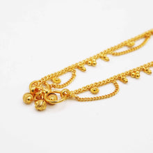22K Gold Anklets (Pair)