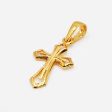22K Gold Cross Pendant