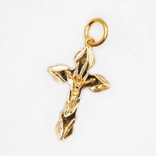22K Gold Cross Pendant