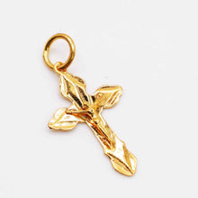22K Gold Cross Pendant