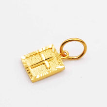 22K Gold Cross Pendant