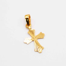 22K Gold Cross Pendant
