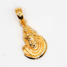 22K Gold Shiv Pendant
