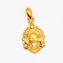 22K Gold Kali Ma Pendant