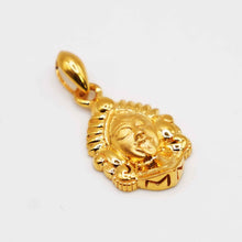 22K Gold Kali Ma Pendant