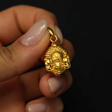 22K Gold Kali Ma Pendant